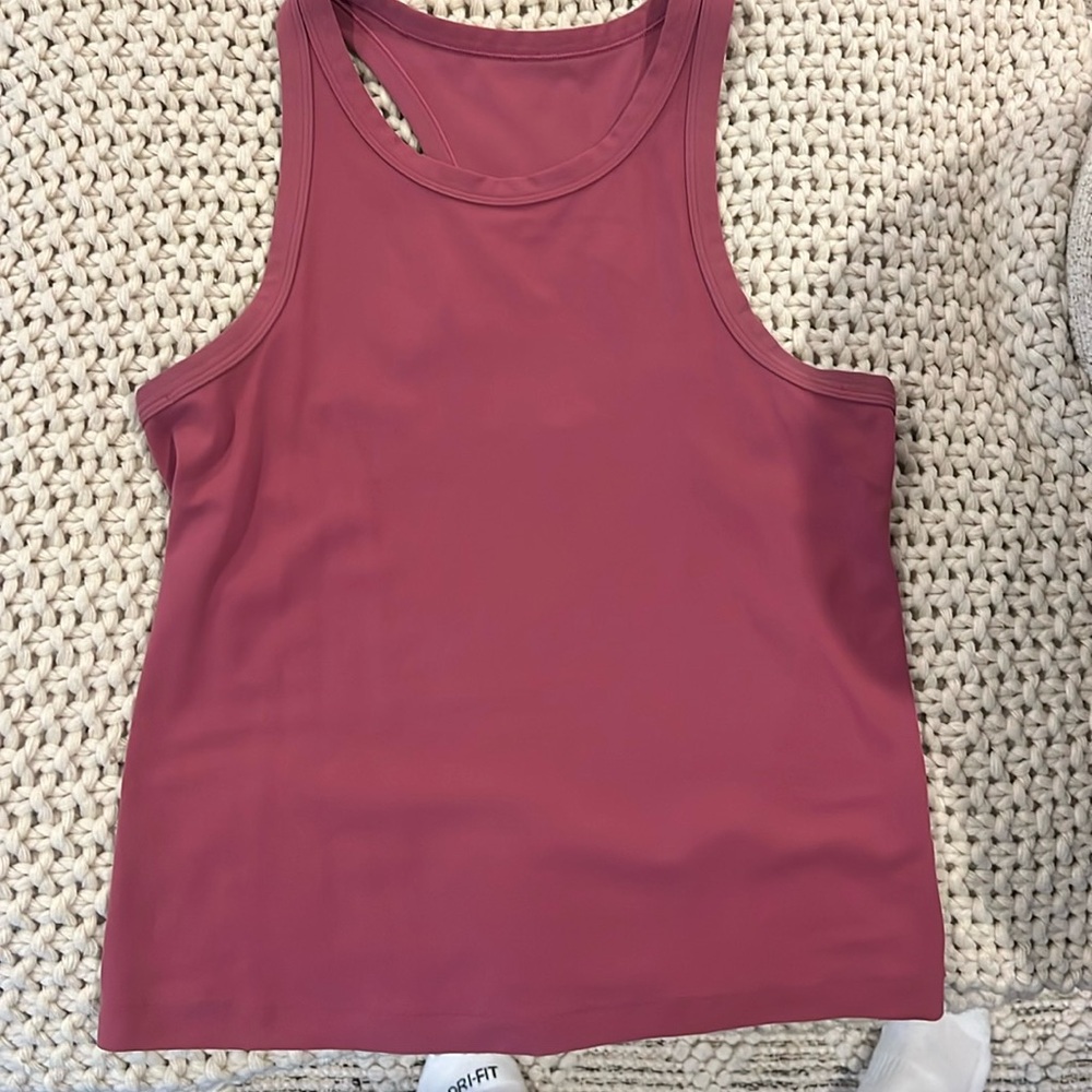 Lululemon Athletica Pink Tank Top